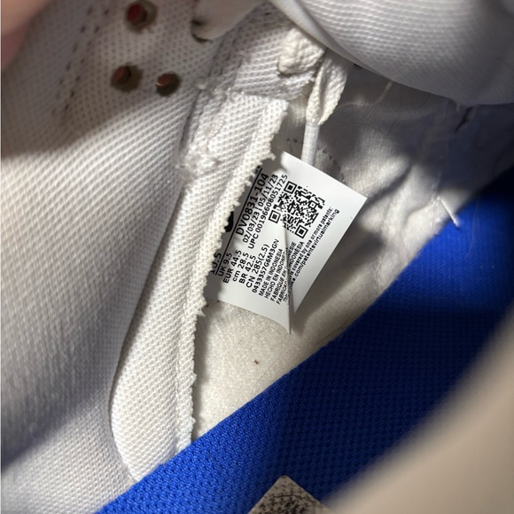 Nike dunk low white and blue - Picture 5 of 9